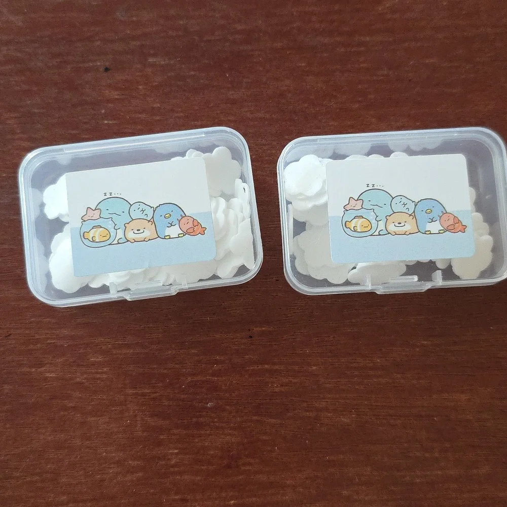 Characters Disposable Travel Soluble Hand Soap Green Slices 2 Pack in Case